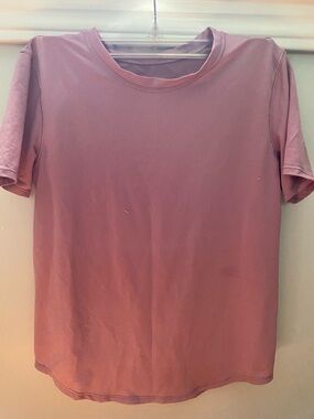 Lululemon Basic Short Sleeve Tee in Dusty Mauve